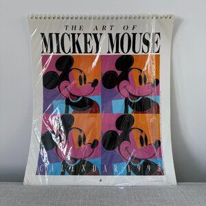The Art of Mickey Mouse 1993 NEW Calendar